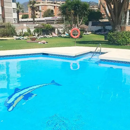 Lägenhet Cozy High-rise Sea Views & Garden Pool Torremolinos